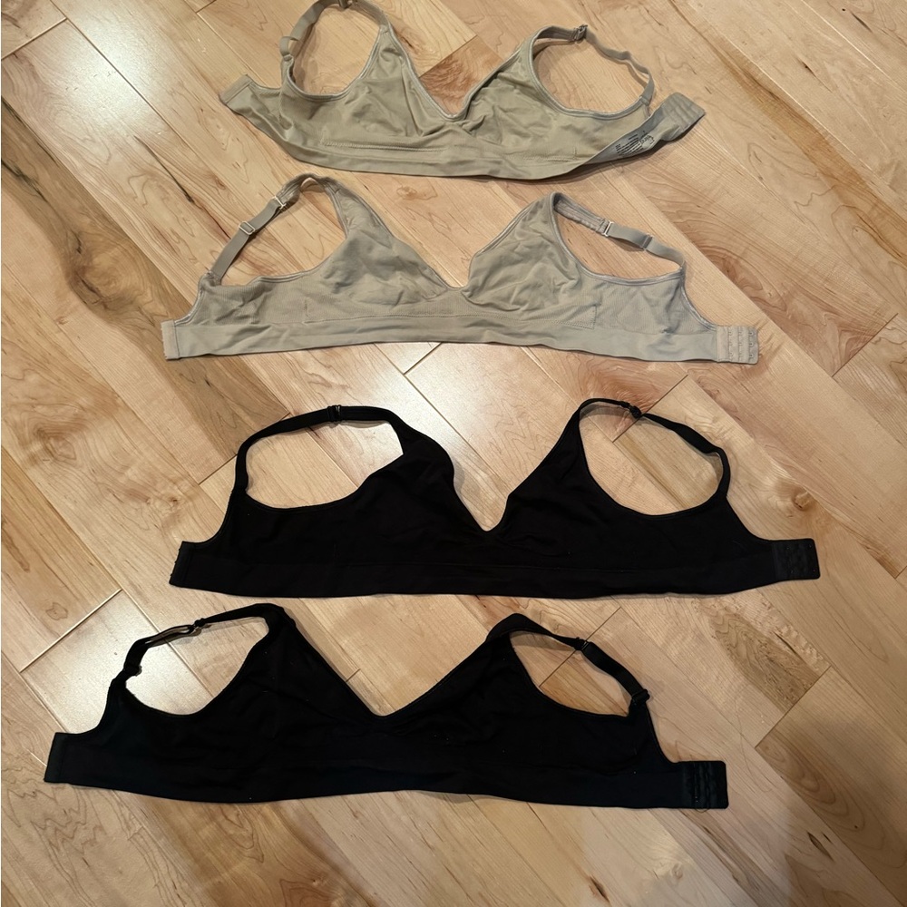 Felina Black and Tan Bras